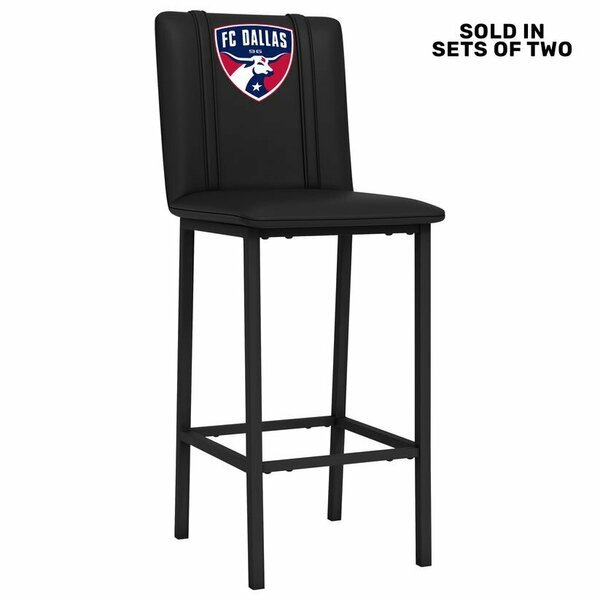Bar Stool 500 with FC Dallas Alternate Logo, 2PK, Dreamseat, Mfr#: XZ500BSDBLK-PSMLS90022A